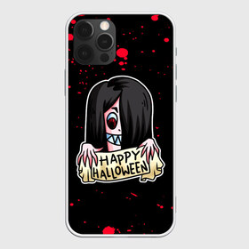 Чехол для iPhone 12 Pro Max с принтом Halloween в Санкт-Петербурге, Силикон |  | Тематика изображения на принте: 31 октября | halloween | halowen | ведьма | день всех святых | джек | костюм | кровь | лого | монстр | надпись | праздник | приведение | призрак | светильник | символ | страшная | тыква | ужасы | хеллоуин | хеллуин