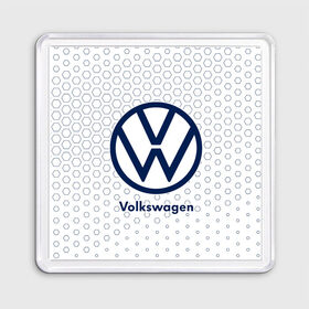 Магнит 55*55 с принтом VOLKSWAGEN / Фольксваген в Санкт-Петербурге, Пластик | Размер: 65*65 мм; Размер печати: 55*55 мм | auto | logo | moto | symbol | volkswagen | авто | автомобиль | гонки | знак | лого | логотип | логотипы | марка | машина | мото | символ | символы | фольксваген