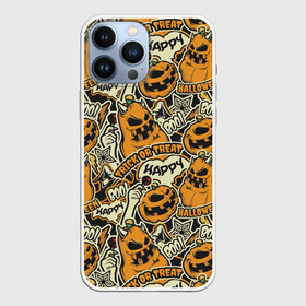 Чехол для iPhone 13 Pro Max с принтом Хэллоуин в Санкт-Петербурге,  |  | art | background | candy | halloween | pumpkin | star | texture | арт | звезда | конфеты | текстура | тыква | фон | хэллоуин | хэлуин