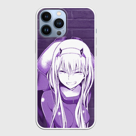 Чехол для iPhone 13 Pro Max с принтом Zero Two brickwall в Санкт-Петербурге,  |  | darling | darling in the franxx | zero two | вайфу | зеро ту | код 002 | любимый во франксе | франкс