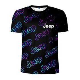 Мужская футболка 3D спортивная с принтом JEEP / Джип в Санкт-Петербурге, 100% полиэстер с улучшенными характеристиками | приталенный силуэт, круглая горловина, широкие плечи, сужается к линии бедра | Тематика изображения на принте: auto | jeep | logo | moto | symbol | авто | автомобиль | гонки | джип | знак | лого | логотип | логотипы | марка | машина | мото | символ | символы