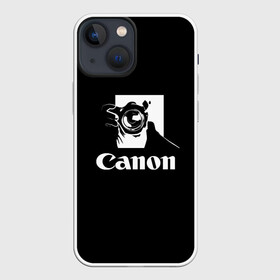 Чехол для iPhone 13 mini с принтом Canon в Санкт-Петербурге,  |  | canon | кэнон | линза | снимок | фото | фотоаппарат | фотограф | фотографер | фотография | фоточки