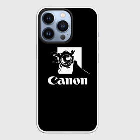 Чехол для iPhone 13 Pro с принтом Canon в Санкт-Петербурге,  |  | Тематика изображения на принте: canon | кэнон | линза | снимок | фото | фотоаппарат | фотограф | фотографер | фотография | фоточки