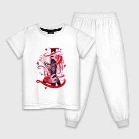 Детская пижама хлопок с принтом ADDICT в Санкт-Петербурге, 100% хлопок |  брюки и футболка прямого кроя, без карманов, на брюках мягкая резинка на поясе и по низу штанин
 | addict | валентин | энджил | энджил и валентин