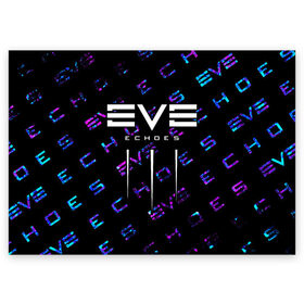 Поздравительная открытка с принтом EVE ECHOES / ИВ ЭХО в Санкт-Петербурге, 100% бумага | плотность бумаги 280 г/м2, матовая, на обратной стороне линовка и место для марки
 | echo | echoes | eve | game | games | logo | online | space | ев онлайн | ев эхо | еве | ив онлайн | ив эхо | игра | игры | космос | лого | логотип | логотипы | онлайн | символ | символы | эхо | эхос