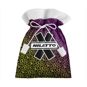 Подарочный 3D мешок с принтом НИЛЕТТО / Niletto в Санкт-Петербурге, 100% полиэстер | Размер: 29*39 см | hip | hop | logo | music | nileto | niletto | rap | знак | лого | логотип | логотипы | любимка | музыка | музыкант | нилето | нилетто | рэп | символ | символы | хип | хоп