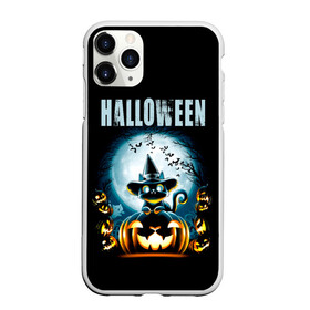 Чехол для iPhone 11 Pro Max матовый с принтом Halloween в Санкт-Петербурге, Силикон |  | Тематика изображения на принте: 31 октября | halloween | halowen | ведьма | день всех святых | джек | костюм | кровь | лого | монстр | надпись | праздник | приведение | призрак | светильник | символ | страшная | тыква | ужасы | хеллоуин | хеллуин