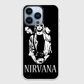 Чехол для iPhone 13 Pro с принтом NIRVANA в Санкт-Петербурге,  |  | grange | kobain | kurt | music | nirvana | punk | rock | usa | гранж | кобэйн | курт | нирвана | панк | рок