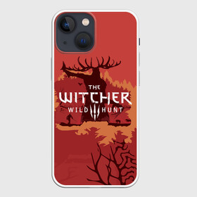 Чехол для iPhone 13 mini с принтом ВЕДЬМАК в Санкт-Петербурге,  |  | geralt | the witcher | the witcher wild hunt | witcher | ведьмак | геральт
