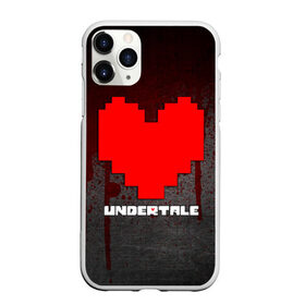 Чехол для iPhone 11 Pro Max матовый с принтом UNDERTALE в Санкт-Петербурге, Силикон |  | sans | undertale | андертале | андертейл | игра | кровь | подземная история | подземная сказка | санс | сердце | ундертале