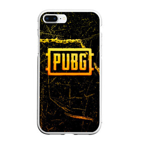 Чехол для iPhone 7Plus/8 Plus матовый с принтом PUBG в Санкт-Петербурге, Силикон | Область печати: задняя сторона чехла, без боковых панелей | battlegrounds | playerunknown s | pubg | вода | згип | игра | компьютерная игра | огонь | огонь и вода | пабг | пубг | шутер