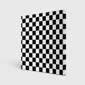 Холст квадратный с принтом Шахматка в Санкт-Петербурге, 100% ПВХ |  | Тематика изображения на принте: абстракция | в клетку | игра | клетка | клеточка | тренд | черно белая | черно белая клетка | шахматка | шахматная клетка | шахматы