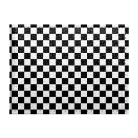 Обложка для студенческого билета с принтом Шахматка в Санкт-Петербурге, натуральная кожа | Размер: 11*8 см; Печать на всей внешней стороне | Тематика изображения на принте: абстракция | в клетку | игра | клетка | клеточка | тренд | черно белая | черно белая клетка | шахматка | шахматная клетка | шахматы