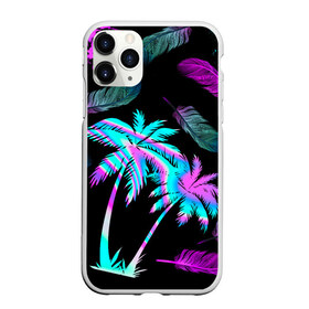 Чехол для iPhone 11 Pro Max матовый с принтом Неоновое лето в Санкт-Петербурге, Силикон |  | Тематика изображения на принте: брызги | вселенная | детская | для девочки | космос | красота | лето | мальчик | неон | пальма | пальмы | перо | перышко | пляж | потерялся | радуга | яркая