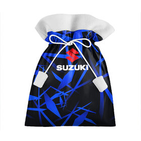 Подарочный 3D мешок с принтом Suzuki в Санкт-Петербурге, 100% полиэстер | Размер: 29*39 см | suzuki | авто | автомобиль | гонщик | дорога | машина | мото | мотоцикл | мотоциклист | потепрялся | руль | скорость | сузуки