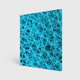 Холст квадратный с принтом GARD$ER в Санкт-Петербурге, 100% ПВХ |  | abstraction | acidic | blue | lines | mesh | shapes | surface | texture | абстракция | кислотный | линии | поверхность | сетка | текстура | формы