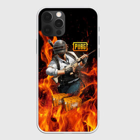 Чехол для iPhone 12 Pro Max с принтом PUBG в Санкт-Петербурге, Силикон |  | Тематика изображения на принте: battlegrounds | playerunknown s | pubg | вода | згип | игра | компьютерная игра | огонь | огонь и вода | пабг | пубг | шутер
