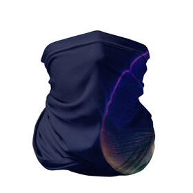 Бандана-труба 3D с принтом Фантастическая медуза в Санкт-Петербурге, 100% полиэстер, ткань с особыми свойствами — Activecool | плотность 150‒180 г/м2; хорошо тянется, но сохраняет форму | Тематика изображения на принте: медуза | медуза в море | морская медуза | плавающая медуза | светящаяся медуза
