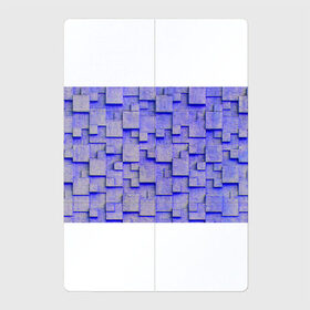 Магнитный плакат 2Х3 с принтом UlliCom в Санкт-Петербурге, Полимерный материал с магнитным слоем | 6 деталей размером 9*9 см | Тематика изображения на принте: abstraction | blue | mesh | mosaic | panels | surface | texture | абстракция | мозайка | панели | поверхность | сетка | синий | текстура