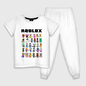 Детская пижама хлопок с принтом ROBLOX PIGGY в Санкт-Петербурге, 100% хлопок |  брюки и футболка прямого кроя, без карманов, на брюках мягкая резинка на поясе и по низу штанин
 | piggy | roblox | roblox games | roblox piggy | игра роблокс | пигги. | роблокс | роблокс пигги | робукс