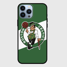 Чехол для iPhone 13 Pro Max с принтом Бостон Селтикс в Санкт-Петербурге,  |  | Тематика изображения на принте: boston | boston celtics | celtics | nba | баскетбол | бостон | бостон селтикс | нба | селтикс
