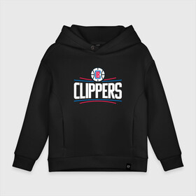 Детское худи Oversize хлопок с принтом Los Angeles Clippers в Санкт-Петербурге, френч-терри — 70% хлопок, 30% полиэстер. Мягкий теплый начес внутри —100% хлопок | боковые карманы, эластичные манжеты и нижняя кромка, капюшон на магнитной кнопке | angeles | clippers | los | nba | анджелес | баскетбол | клипперс | лос | нба