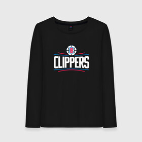 Женский лонгслив хлопок с принтом Los Angeles Clippers в Санкт-Петербурге, 100% хлопок |  | angeles | clippers | los | nba | анджелес | баскетбол | клипперс | лос | нба