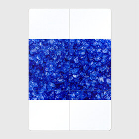 Магнитный плакат 2Х3 с принтом Cry$tal$ в Санкт-Петербурге, Полимерный материал с магнитным слоем | 6 деталей размером 9*9 см | abstraction | blue | crystals | pebbles | shine | stones | structure | texture | абстракция | блеск | галька | камни | кристалы | синий | структура | текстура