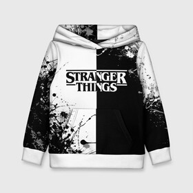 Детская толстовка 3D с принтом Stranger Things. в Санкт-Петербурге, 100% полиэстер | двухслойный капюшон со шнурком для регулировки, мягкие манжеты на рукавах и по низу толстовки, спереди карман-кенгуру с мягким внутренним слоем | normal people scare me | stranger things | детектив | драма | кино | очень странные дела | сериалы | странгер тхингс | триллер | уилл | фантастика | фильмы | хоукинс