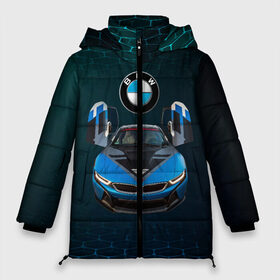 Женская зимняя куртка 3D с принтом BMW i8 Turbo тюнинговая в Санкт-Петербурге, верх — 100% полиэстер; подкладка — 100% полиэстер; утеплитель — 100% полиэстер | длина ниже бедра, силуэт Оверсайз. Есть воротник-стойка, отстегивающийся капюшон и ветрозащитная планка. 

Боковые карманы с листочкой на кнопках и внутренний карман на молнии | bmw | bmw performance | bmw тюнинговая | i8 | i8 turbo | m | motorsport | performance | бмв | моторспорт | тюнинг