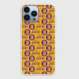 Чехол для iPhone 13 Pro Max с принтом LA LAKERS в Санкт-Петербурге,  |  | bryant | james | jordan | kobe | la lakers | lakers | lebron | nba | баскетбол | брайант | брайнт | джеймс | джордан | коби | леброн | лейкерс | лэйкерс | мамба | нба | черная