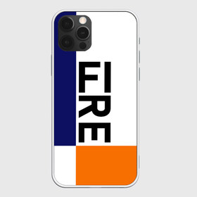 Чехол для iPhone 12 Pro Max с принтом FIRE в Санкт-Петербурге, Силикон |  | blue | fire | geomerty | orange | геометрия | надписи | огонь | оранжевый | синий