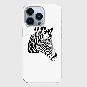 Чехол для iPhone 13 Pro с принтом Zebra в Санкт-Петербурге,  |  | africa | black | savanna | stripe | white | zebra | африка | белый | зебра | полоска | саванна | черный
