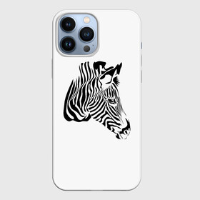 Чехол для iPhone 13 Pro Max с принтом Zebra в Санкт-Петербурге,  |  | africa | black | savanna | stripe | white | zebra | африка | белый | зебра | полоска | саванна | черный