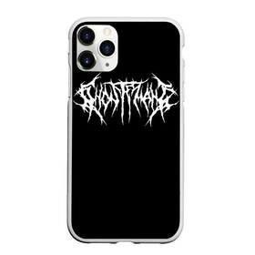 Чехол для iPhone 11 Pro Max матовый с принтом GHOSTEMANE (НА СПИНЕ) в Санкт-Петербурге, Силикон |  | america | eric whitney | ghostemane | trash | usa | америка | сша | треш