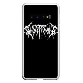 Чехол для Samsung Galaxy S10 с принтом GHOSTEMANE (НА СПИНЕ) в Санкт-Петербурге, Силикон | Область печати: задняя сторона чехла, без боковых панелей | Тематика изображения на принте: america | eric whitney | ghostemane | trash | usa | америка | сша | треш