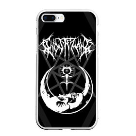 Чехол для iPhone 7Plus/8 Plus матовый с принтом GHOSTEMANE в Санкт-Петербурге, Силикон | Область печати: задняя сторона чехла, без боковых панелей | Тематика изображения на принте: america | eric whitney | ghostemane | trash | usa | америка | сша | треш