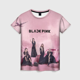 Женская футболка 3D с принтом BLACKPINK x PUBG в Санкт-Петербурге, 100% полиэфир ( синтетическое хлопкоподобное полотно) | прямой крой, круглый вырез горловины, длина до линии бедер | black | blackpink | chae | jennie | jisoo | kim | kpop | lalisa | lisa | manoban | park | pink | pubg | rose | young | дженни | джису | ён | ким | лалиса | лиса | манобан | пак | пубг | розэ | че