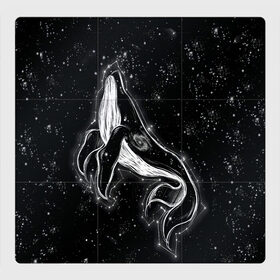 Магнитный плакат 3Х3 с принтом Космический Кит в Санкт-Петербурге, Полимерный материал с магнитным слоем | 9 деталей размером 9*9 см | Тематика изображения на принте: 2020 | cosmos | nasa | stars | звезды | илон маск | кит | киты | космос | марс | наса | небо | ночная медведица | ночное | ночь | созвездие | созвездия | черная дыра | юпитер