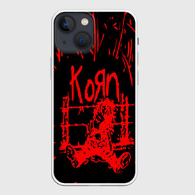 Чехол для iPhone 13 mini с принтом korn в Санкт-Петербурге,  |  | acoustic | blind | coming undone | download | falling away from me | freak on a leash | korn | lyrics | music | narcissistic cannibal | official | official video | twisted transistor | vevo | word up | группа слипнот | коян | рок