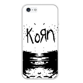 Чехол для iPhone 5/5S матовый с принтом korn в Санкт-Петербурге, Силикон | Область печати: задняя сторона чехла, без боковых панелей | acoustic | blind | coming undone | download | falling away from me | freak on a leash | korn | lyrics | music | narcissistic cannibal | official | official video | twisted transistor | vevo | word up | группа слипнот | коян | рок