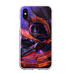 Чехол для iPhone XS Max матовый с принтом Пайк League of legends в Санкт-Петербурге, Силикон | Область печати: задняя сторона чехла, без боковых панелей | game | league of legends | lol | pike | игра | игры | лига легенд | лол | пайк | чемпион | чемпионы