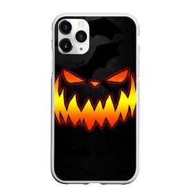 Чехол для iPhone 11 Pro Max матовый с принтом Pumpkin smile and bats в Санкт-Петербурге, Силикон |  | Тематика изображения на принте: 2020 | bat | bats | face | halloween | mask | nightmare | pumpkin | scary | smile | smiling | летучая | лицо | маска | мыши | мышь | привидение | страшная | тыква | улыбка | хэлоуин