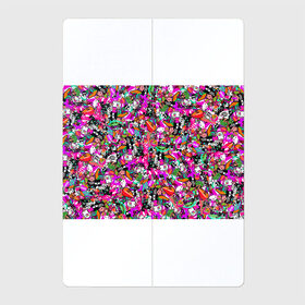 Магнитный плакат 2Х3 с принтом $-tickers в Санкт-Петербурге, Полимерный материал с магнитным слоем | 6 деталей размером 9*9 см | abstraction | background | colorful | jdm | sticker | stickers | style | texture | абстракция | наклейки | разноцветный | стикер | стиль | текстура | фон