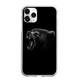 Чехол для iPhone 11 Pro Max матовый с принтом Медведь в Санкт-Петербурге, Силикон |  | Тематика изображения на принте: голова медведя | животные | звери | медведи | медведь | хищники