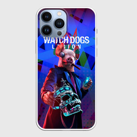 Чехол для iPhone 13 Pro Max с принтом Watch Dogs: Legion в Санкт-Петербурге,  |  | dedsec | legion | watch dogs | watch dogs 2 | watch dogs 3 | watch dogs lgion | watch dogs: legion | вотч | вотч догс | вотч догс 3 | вотч догс легион | догз | игра вотч догз | неоновый | обложка watch dogs: legion | свинья из  watch dogs