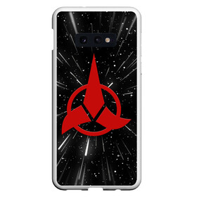 Чехол для Samsung S10E с принтом Klingons Logo (Z) в Санкт-Петербурге, Силикон | Область печати: задняя сторона чехла, без боковых панелей | klingon | klingons | klinzhai | star trek | startrek | азетбур | варак | гаурон | горкон | звездный путь | инопланетная цивилизация | кейлесс незабываемый | клингон | клинжай | кронос | марток | молор | рекло | сомпек