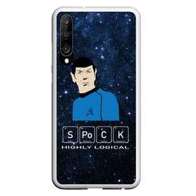 Чехол для Honor P30 с принтом SPOCK (Z) в Санкт-Петербурге, Силикон | Область печати: задняя сторона чехла, без боковых панелей | Тематика изображения на принте: spock | spok | star trek | startrek | вулканец | звездный путь | звездный флот | логика | спок | телесериал | энтерпрайз