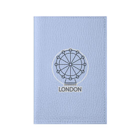 Обложка для паспорта матовая кожа с принтом Лондон London Eye в Санкт-Петербурге, натуральная матовая кожа | размер 19,3 х 13,7 см; прозрачные пластиковые крепления | Тематика изображения на принте: blue circle | england | english | europe | eye | gb | icon | london | travel | uk | vacation | англия | аттракцион | великобритания | европа | иконка | колесо обозрения | лондон | лондонский глаз | надпись | отпуск | поездка | путешествие |