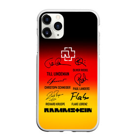 Чехол для iPhone 11 Pro Max матовый с принтом RAMMSTEIN АВТОГРАФЫ УЧАСТНИКОВ в Санкт-Петербурге, Силикон |  | du hast | mein herz | rammstein | rammstein sonne. | группа rammstein | ду хаст | песня рамштайн | рамштайн | тилль линдеманн